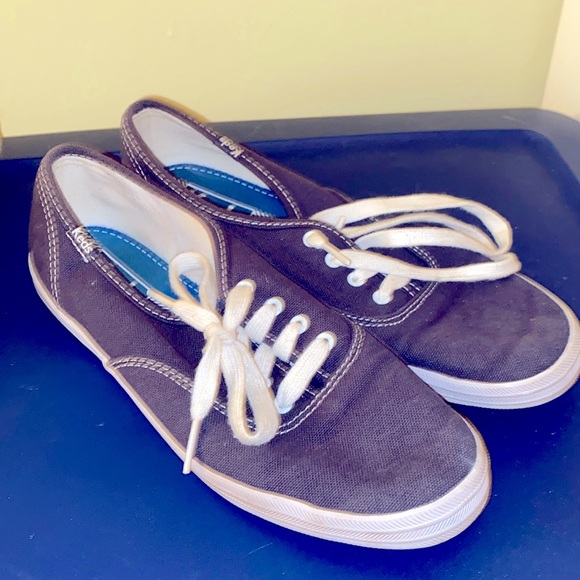 Navy Blue Keds - Picture 1 of 3